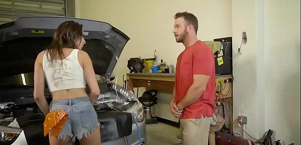  Brazzers Exxtra - (Ashley Adams, Chad White) - The Mechanic - Trailer preview
